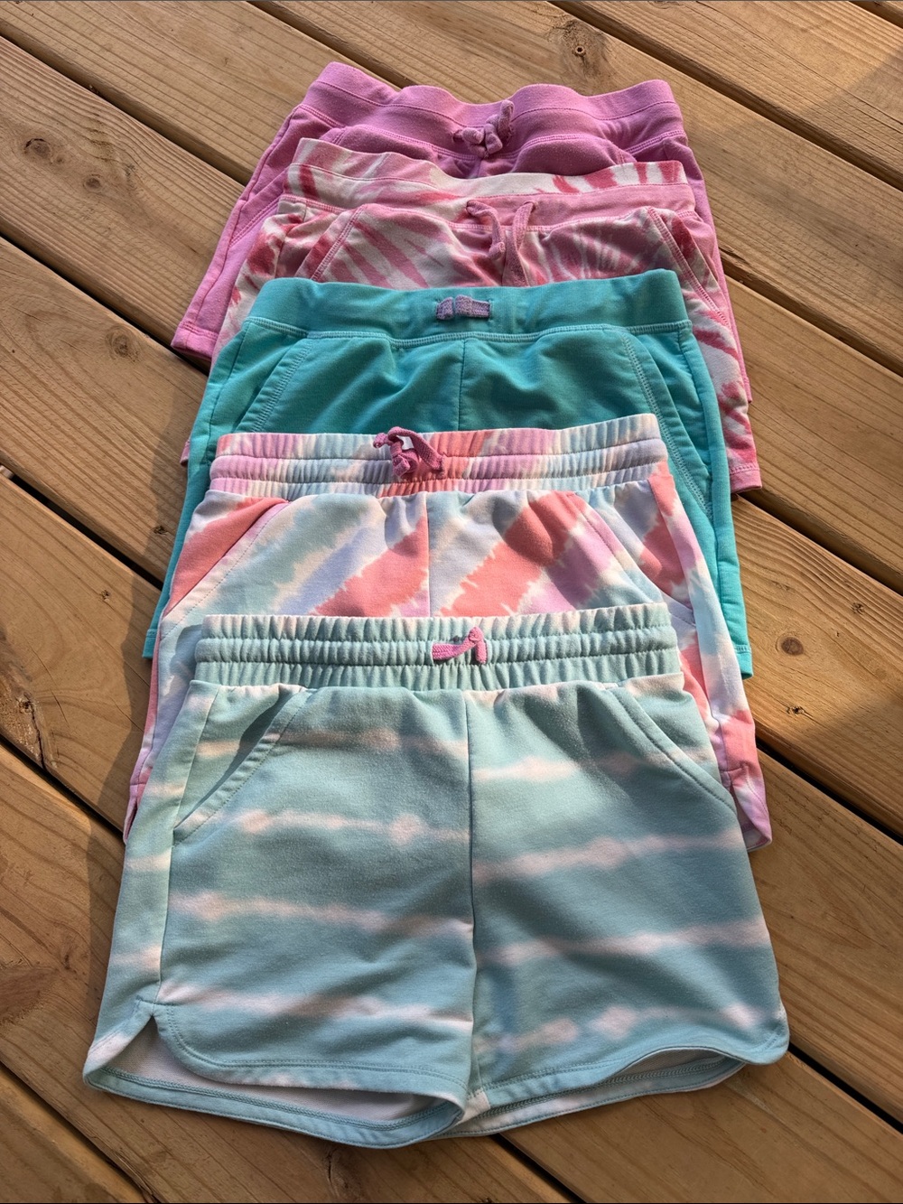 LOT of 5 Girls’ 32 Degrees Cool Shorts- Multiple Colors